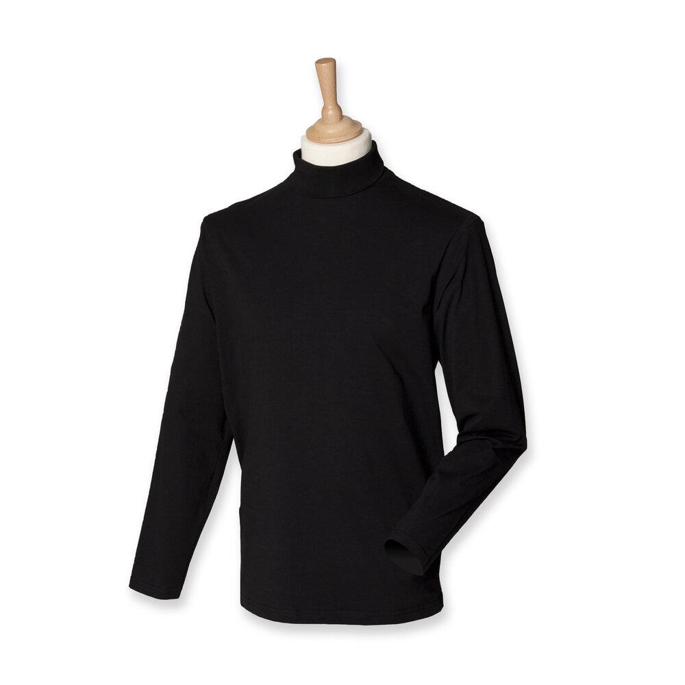 Henbury H020 - Long Sleeve Roll Neck Top