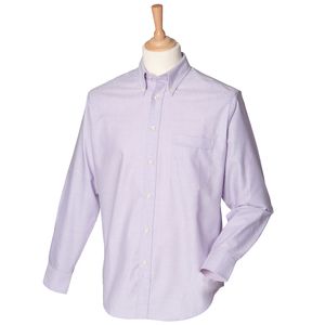 Henbury HB510 - Long sleeved classic Oxford shirt