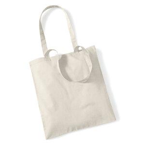 Westford Mill WM101 - Promo shoulder tote Sand