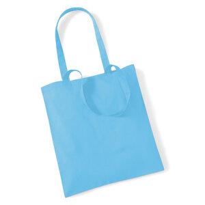 Westford Mill WM101 - Promo shoulder tote Surf Blue