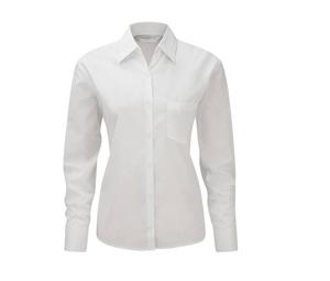 Russell Collection JZ34F - Womens Poplin Shirt