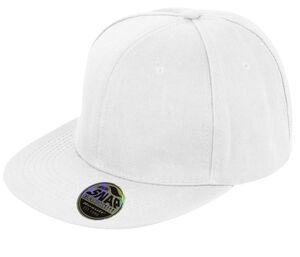 Result RC083 - Bronx Original Flat Peak Snapback Cap White