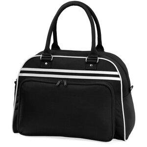 BagBase BG750 - Retro Bowling Bag Black/White