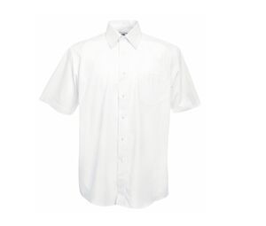 Fruit of the Loom SC415 - Men's Poplin Shirt White