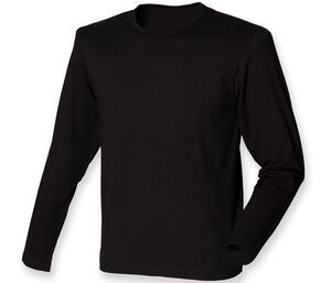 SF Men SF124 - Men's Feel Good Long Sleeved Stretch T Black