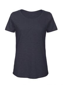 B&C BC047 - TW047 Slub Women Chic Navy