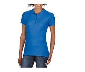 Gildan GN48L - Sofstyle Double Pique Polo Women Royal blue