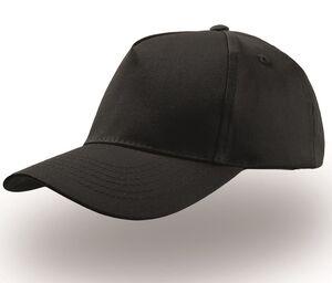 Atlantis AT002 - Kids 5 Panel Cap Black