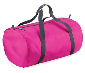 BagBase BG150 - Packaway Barrel Bag Fuchsia