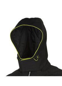 Pen Duick PK995 - Universal Soft-Shell Hood Black/Fluo Green