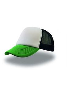 Atlantis AT011 - Rapper Cap White/Black/Green