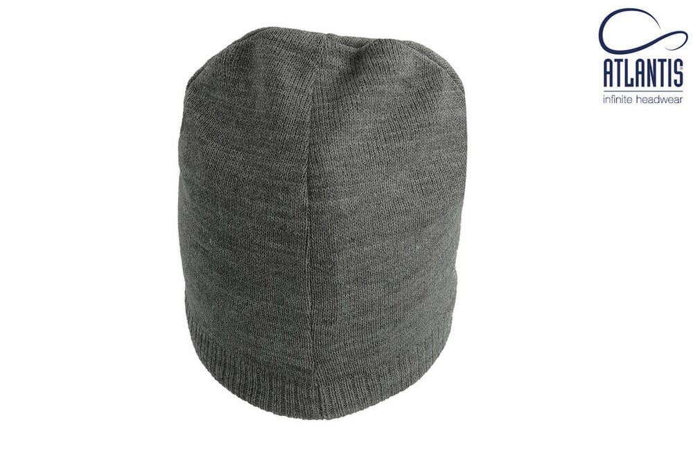 Atlantis AT117 - Beanie with Cotton Jersey Lining