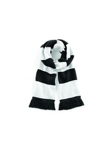 Beechfield BF479 - Varsity scarf Black/White