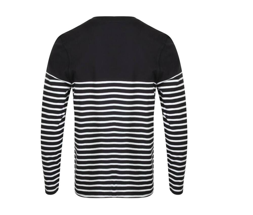 Front Row FR134 - Long sleeved Breton Striped T