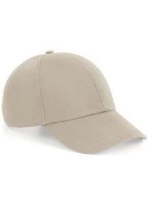 Beechfield BF054 - Organic Cotton 6 Panel Cap Sand