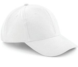 Beechfield BF065 - Pro-Style Heavy Brushed Cotton Cap White