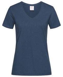 Stedman STE2700 - T-shirt V-Neck Classic-T SS for women Stedman Navy