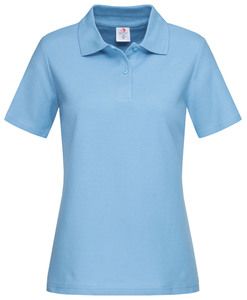 Stedman STE3100 - Polo SS for women Stedman Light Blue