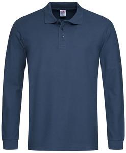 Stedman STE3400 - Polo LS for men Stedman Navy