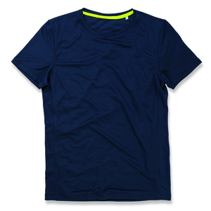 Stedman STE8400 - Crew neck T-shirt for men Stedman - ACTIVE 140 Marina Blue