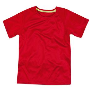 Stedman STE8570 - Crew neck T-shirt for children Stedman - ACTIVE 140 Crimson Red