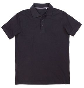 Stedman STE9060  - Short sleeve polo shirt for men Stedman - HARPER Black Opal