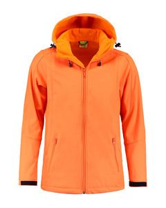 Lemon & Soda LEM3629 - Jacket Hooded Softshell for him Orange