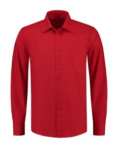 Lemon & Soda LEM3935 - Shirt Poplin Mix LS for him Red