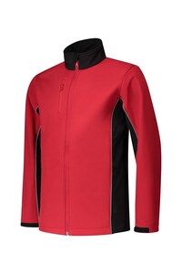 Lemon & Soda LEM4800 - Jacket Softshell Workwear Red/BK