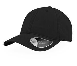 Atlantis AT181 - 6 panel baseball cap Black