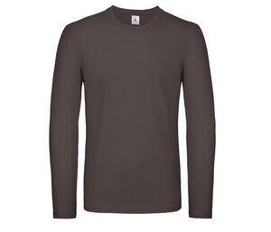 B&C BC05T - Long-sleeved men's t-shirt Bear Brown
