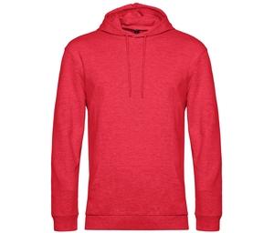 B&C BCU03W - Hoodie Heather Red