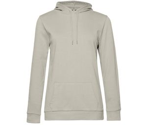 B&C BCW04W - Hoodie # woman Grey Fog