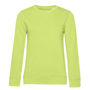 B&C BCW32B - Women's Organic Round Neck Sweatshirt Lime