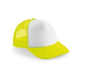 Beechfield BF645 - Vintage Snapback Trucker Fluorescent Yellow / White