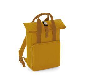 Bag Base BG118 - TWIN HANDLE ROLL-TOP BACKPACK Mustard