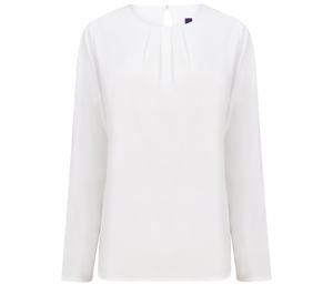 Henbury HY598 - Womens Long Sleeve Blouse