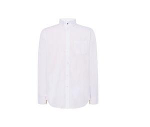 JHK JK610 - Popeline shirt for men White