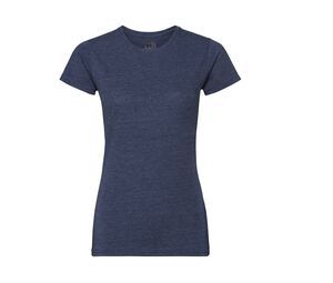 Russell JZ65F - HD Women's Short Sleeve T-Shirt Bright Navy Marl