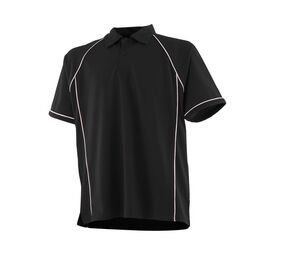 Finden & Hales LV370 - Performance Polo Men Black