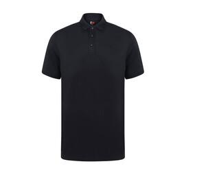 Finden & Hales LV381 - Stretch contrast polo shirt Navy / White