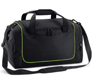 Quadra QD77S - Teamwear gym bag Black/ Lime Green