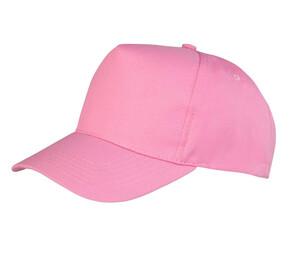 Result RC084 - Boston 5-Panel Printers Cap Pink