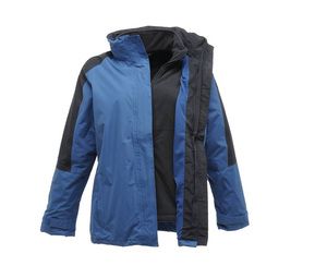 Regatta RGA132 - Women's 3 in 1 Parka Royal Blue/ Navy