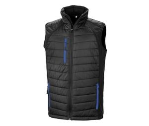 RESULT RS238 - Bodywarmer matelassé Black / Royal