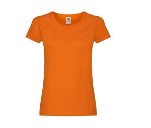 Fruit of the Loom SC1422 - Women's round neck T-shirt Orange