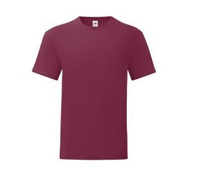 Fruit of the Loom SC150 - Iconic T Men Burgundy