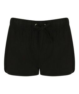 SF Women SK069 - Women's retro shorts Black / Black