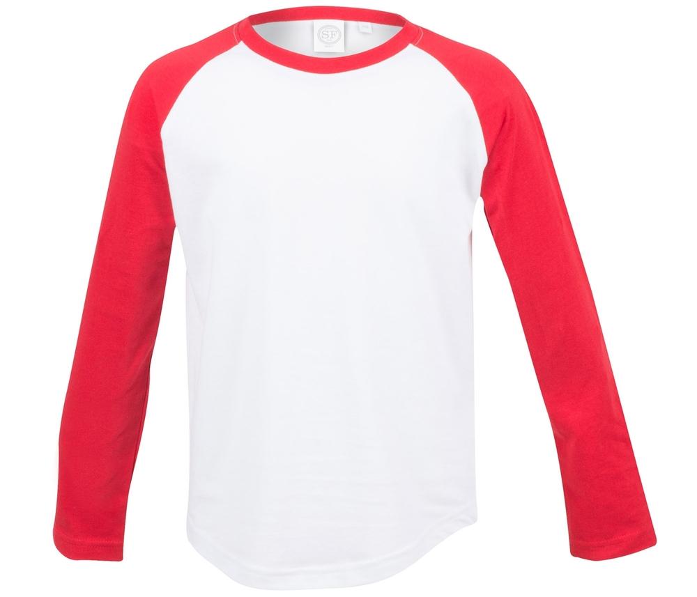 SF Mini SM271 - Kid's long-sleeved baseball t-shirt