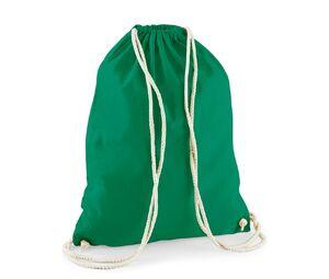 Westford Mill WM110 - Cotton gymsac Kelly Green